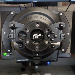 1695216139942.jpg STL-Datei Thrustmaster T300RS GT 70mm Adapter・3D-Druckvorlage zum Herunterladen