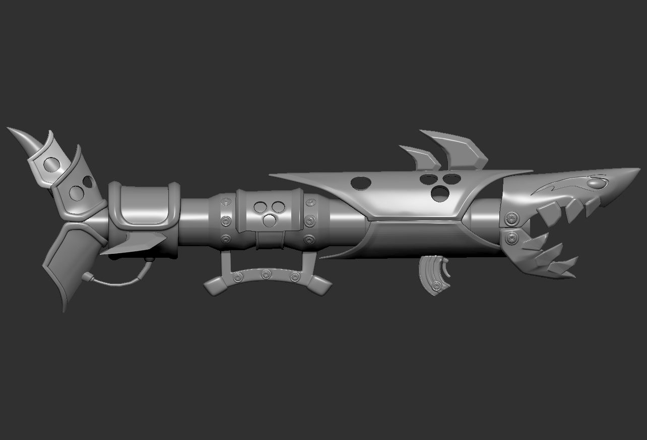 Preview02.jpg Télécharger fichier Jinx Fishbones Bazooka - League of Legends Cosplay - Modèle d'impression 3D LOL • Modèle à imprimer en 3D, leonecastro