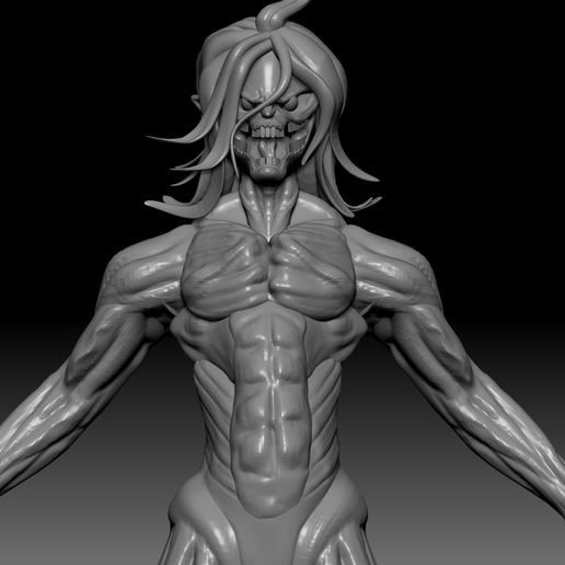 2.jpg Download file Eren Yeager titan form • Model to 3D print, JDrevion