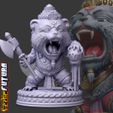 vfSQ12_s1.jpg Chibi Bear-King Jambavan, Mentor of Hanuman