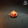 IMG_23975.jpg Halloween Pumpkin Keychain - 5 Variations - No Supports - Easy & Fast Print