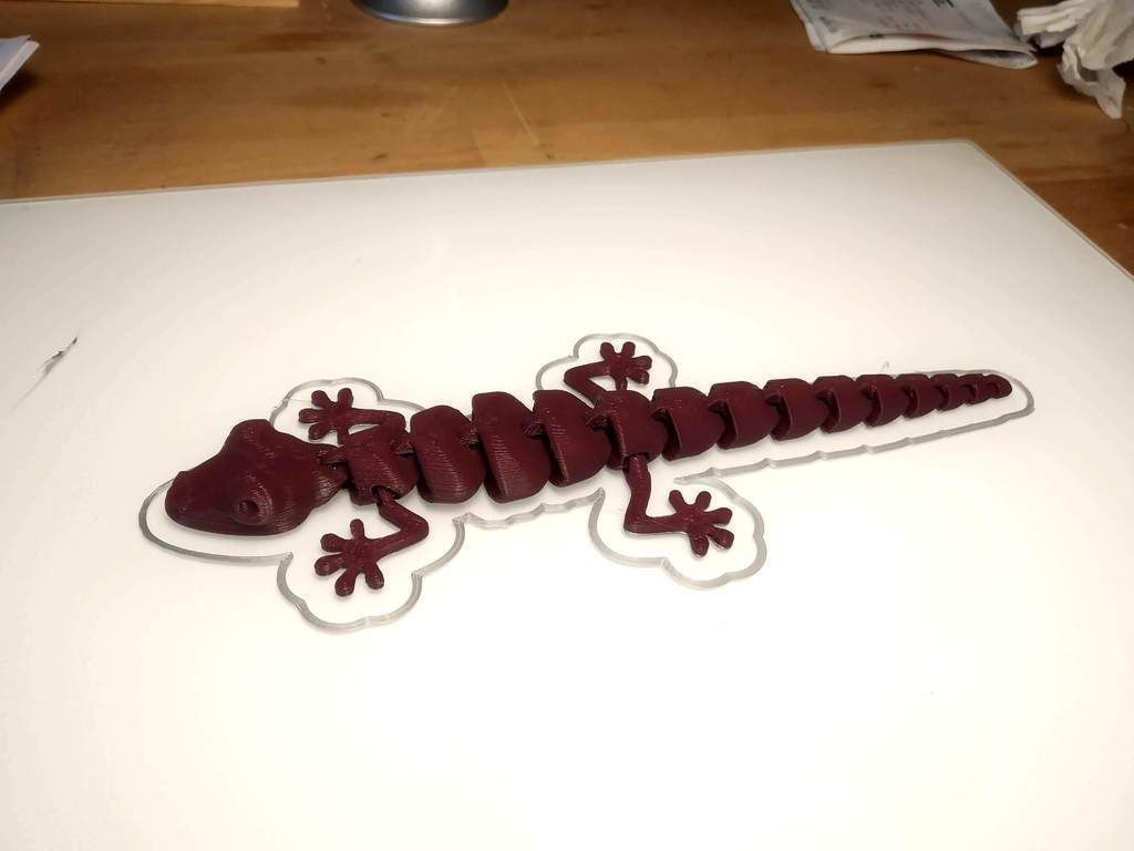 IMG_20190320_135709.jpg Free STL file Articulated Lizard v2・3D printing template to download, mcgybeer
