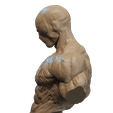 13.1004.png Symbiote Spiderman Bust 3D Print