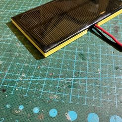 STL-Datei Unterstützung Mini-Solarpanel 🤖 kostenlos・Vorlage für 3D-Drucker  zum herunterladen・Cults