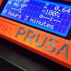 IMG_7651.jpg Download free STL file PRUSA letters - TEXT insert - SNAP in • 3D print object, Grafit