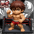 2563.png Baki Hanma - Mini-figura de Anime Baki