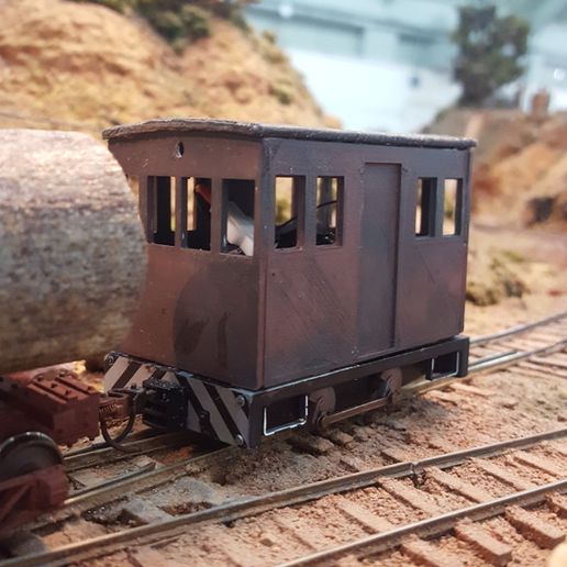 🐚 Bachmann Gas Side Rod Boxcab Shell・Free 3D File for ・Cults