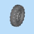 1.jpg STL printable Tire and Rims for Lada Niva  3D print