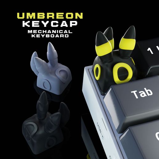 umbreon_portada.jpg Collection de Keycaps Eeveelutions Vol 2 - Clavier mécanique