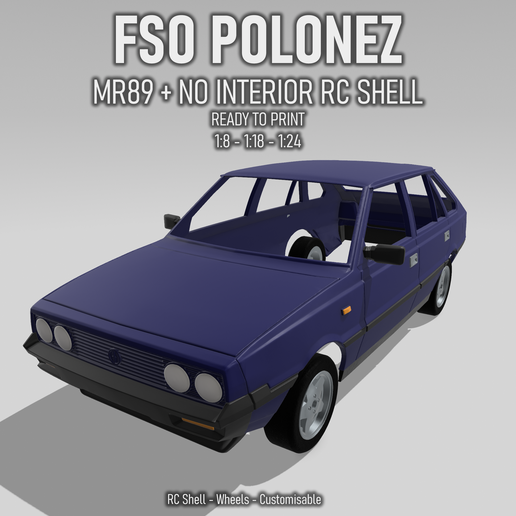 FSO Polonez "Przejściówka" MR 89 - NO INTERIOR - OZEX