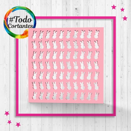 Texture/ Stencil Easter 3D model