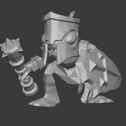ghj.PNG Archivo STL gratis Murloc Paladín・Diseño de impresión 3D para descargar
