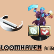 gloom2.png Free STL file Gloomhaven discreet conditions tokens support for characters miniatures・Template to download and 3D print, JeanSeb