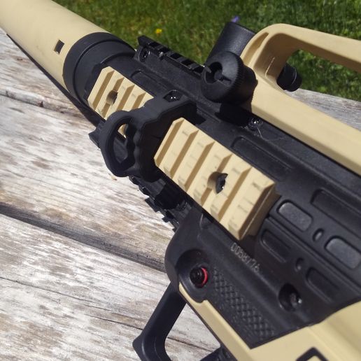 STL file Sling Rail Mount Paintball/Airsoft・3D print design to download