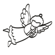 Angel-I-Tree-Decor-Cut.png Christmas: Angel I Pack