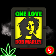 1-image_cinzeiro_bob.png Cenicero y bandeja Bob Marley Easy Multicolor