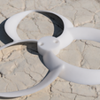 Toroidal_Propeller_CCW_Render.png Tri-Toroidal Propellers for DJI Mini 2 Reworked from Stainlessbeing