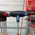 IMG_6985.jpg Snap On T Handle Racks - Hex, Torx & Socket