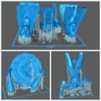 Nefertiri_Live3DprintsPT_supports.jpg Nefertiri for 3D Printing
