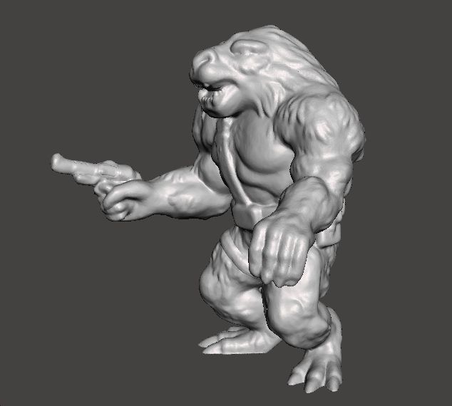 Yuzzem Figure STL file YUZZEEM MINIATURE MODEL FOR SCIFI OR FANTASY GAMES DND・3D ...