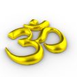 aum-symbolok-v1.jpg The AUM symbol - India - Yoga Pendant / desktop stand