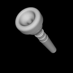Bobby-Shew-Lead.png Fichier STL Yamaha Bobby Shew Embouchure pour trompette à base de "plomb".・Objet imprimable en 3D à télécharger