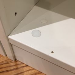 IMG_0950.jpg Archivo STL gratis Cubierta de la cerradura de Ikea Cam・Diseño de impresión 3D para descargar