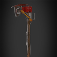 AxeFront.png Atomic Heart Axe for Cosplay