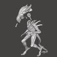 9.jpg Praetorian Alien - Aliens Fireteam Elite Articulated Hi-Poly STL Xenomorph for 3D printing