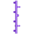 Iniezione_SX (flauto).stl CORVETTE LS3 - ENGINE