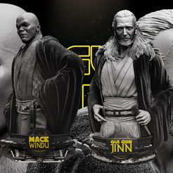 Diseño-sin-título.png Archivo 3D Mace Windu Bust - Star Wars 3D Models - Tested and Ready for 3D printing・Objeto para impresora 3D para descargar