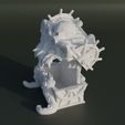 3.jpg Monster Treasure Box Dice Box Pattern 3D print model