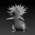 ZBrush-Document1.jpg pokemon cyndaquil evolution pack