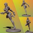 cover.jpg tracer - overwatch 3d print figure 3D