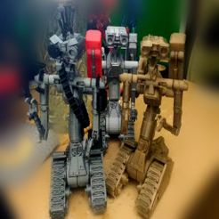 j55.jpg Бесплатный 3D файл Короткое замыкание Johnny 5 Remix・Дизайн 3D-печати для загрузки