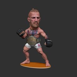 ZBrush Documenthv.jpg STL file Conor McGregor・Model to download and 3D print