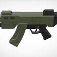 1.216.jpg Modified H&K MP5K from the movie Doom 3d print model