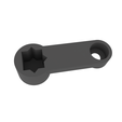 03-render.png Air Diverter Lever For Ford Fiesta From 2008