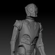 ScreenShot1302.jpg Star Wars .stl Imperial Droid .3D action figure .OBJ Kenner style.