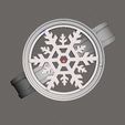2016-03-16_14_30_52-Autodesk_Meshmixer_-_Christmas_Ring.STL.jpg STL file SnowFlake Ring・3D printing design to download