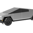 1.png Tesla Cybertruck Detailed Desktop 3D Model