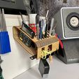 IMG_3170.jpeg lasercut (wallmounted) Desktop Organizer