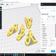 CURA.jpg 3d letters for keychain and more