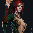 R1.png Fichier STL Triss Merigold Impression 3D・Modèle à télécharger et à imprimer en 3D