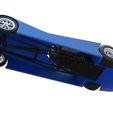 4.jpg Diecast Dragster old school à moteur avant avec coque Version 6 Echelle 1:25