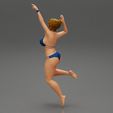 Girl-0005.jpg VolleyBall Girl 1 Posieren 3D-Druck Modell