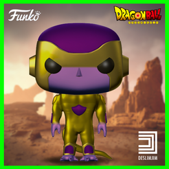 golden-freeza-3.png Archivo 3D GOLDEN FREEZA Frieza - DRAGON BALL DBZ SUPER FUNKO POP・Plan para descargar y imprimir en 3D