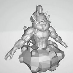 Tornadus.jpg Fichier STL Tornadus Pokemon Lowpoly・Plan pour impression 3D à télécharger