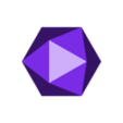 isocaedro2.stl Isohedron die (20 faces).