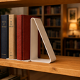 Simple-Book-End.png Shelf Books Support Collection